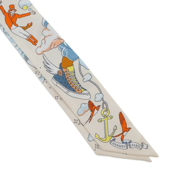 エルメス スカーフ ツイリー 私の雲 Sur Mon Nuage HERMES シルクツイル 2022年秋冬