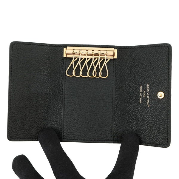 ルイヴィトン キーケース モノグラム・アンプラント 6連キーケース ミュルティクレ6 M64421 LOUIS VUITTON ブラック 黒