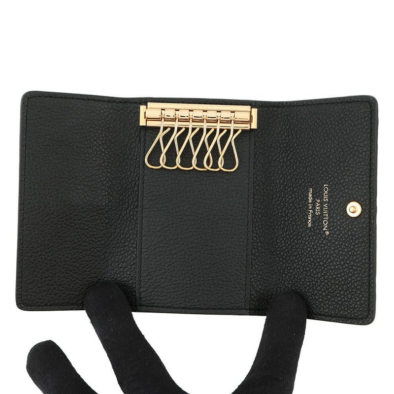 ルイヴィトン キーケース モノグラム・アンプラント 6連キーケース ミュルティクレ6 M64421 LOUIS VUITTON ブラック 黒