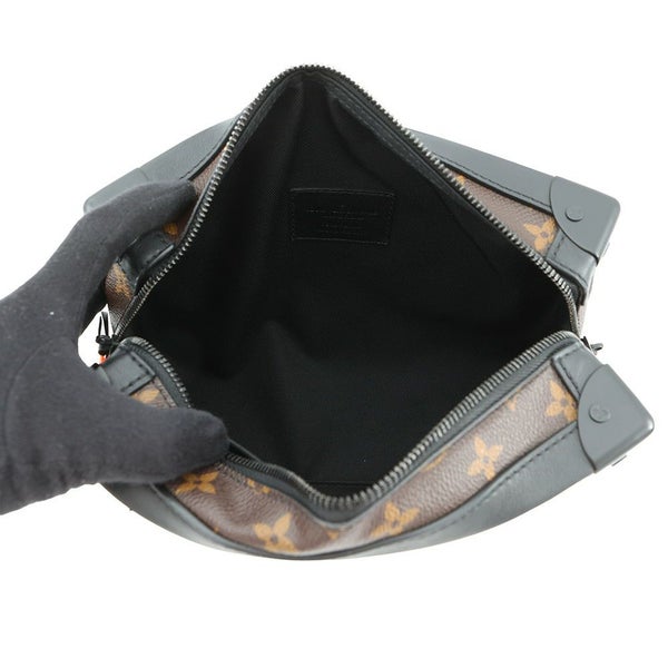 ルイヴィトン ショルダーバッグ モノグラム・ソーラーレイ ソフトトランク M44427 ヴィトン バッグ ヴァージル・アブロー 黒 ブラック