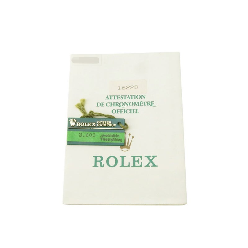 ロレックス デイトジャスト36 X番 16220 ROLEX 腕時計 シルバー文字盤