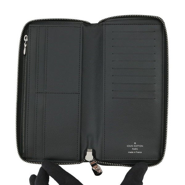 ルイヴィトン 長財布 モノグラム・エクリプス ジッピーウォレット・ヴェルティカル M62295 LOUIS VUITTON ヴィトン 黒 ブラック