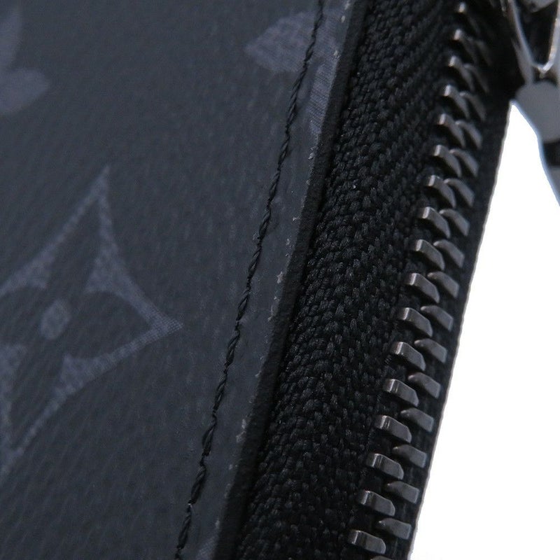 ルイヴィトン 長財布 モノグラム・エクリプス ジッピーウォレット・ヴェルティカル M62295 LOUIS VUITTON ヴィトン 黒 ブラック