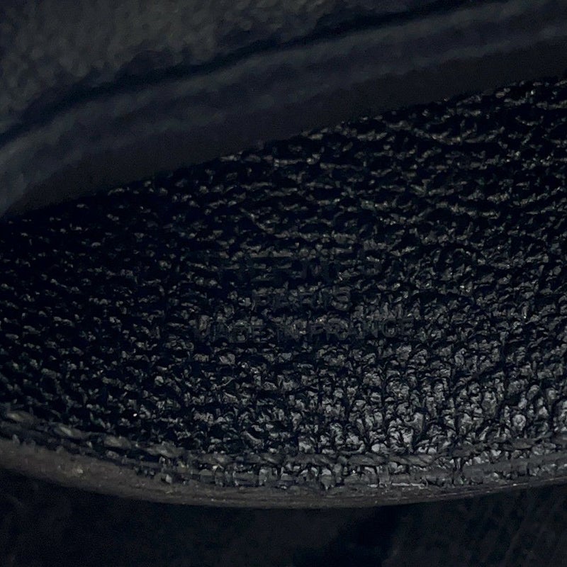 エルメス バッグチャーム ロデオPM ロベオ ロック ブラック/ゴールド金具 ラムスキン K刻印 黒