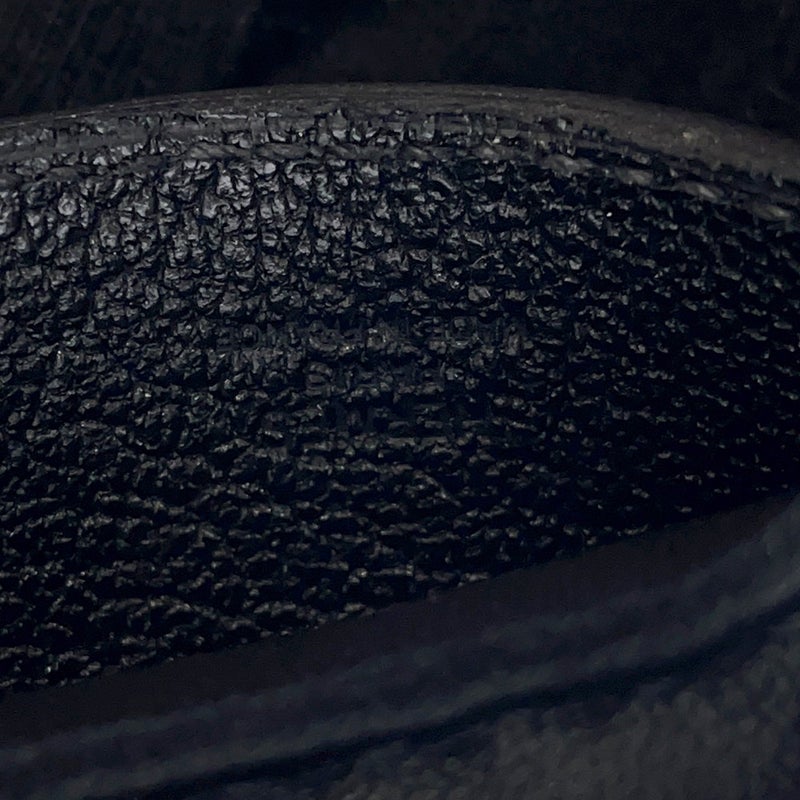 エルメス バッグチャーム ロデオPM ロベオ ロック ブラック/ゴールド金具 ラムスキン K刻印 黒