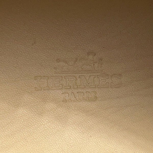 エルメス ブーツ サイドゴア パンチング レザー メンズサイズ43 HERMES 靴 黒