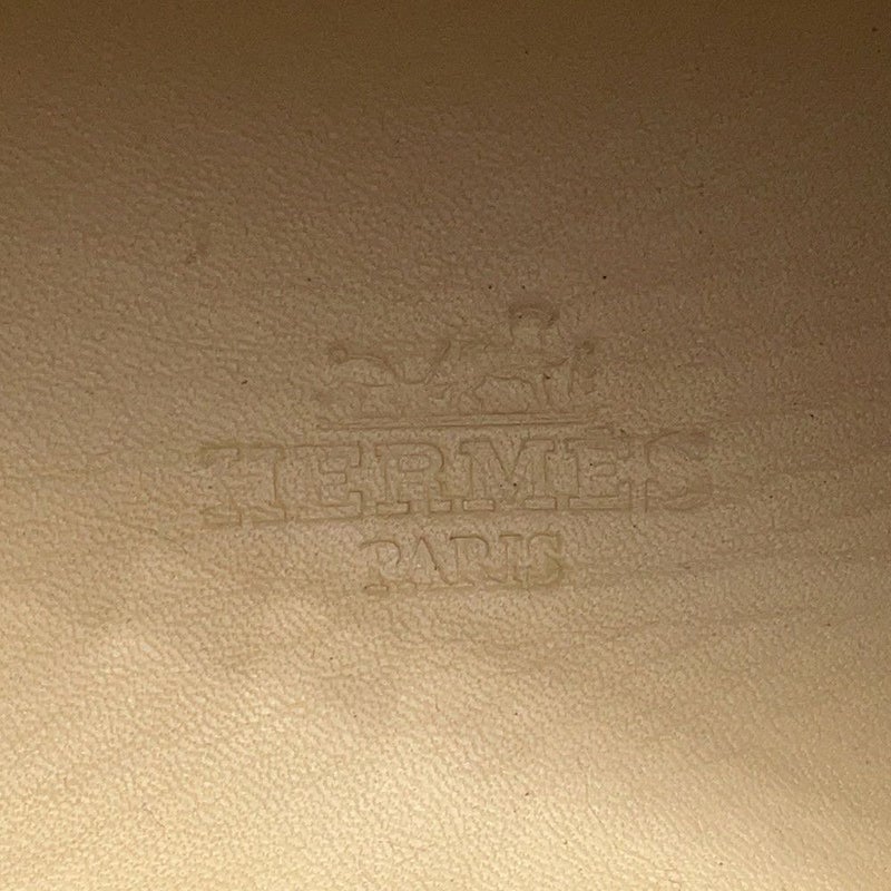 エルメス ブーツ サイドゴア パンチング レザー メンズサイズ43 HERMES 靴 黒