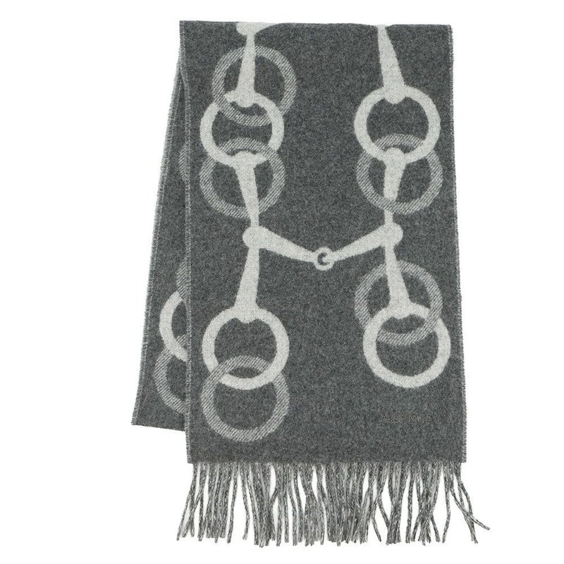 エルメス マフラー エニー・モール カシミヤ HERMES メンズ ショール