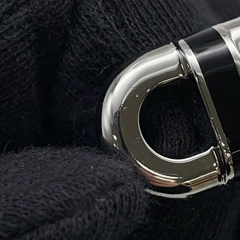 エルメス リング マイヨン ブラック/シルバー金具 サイズT60 HERMES メンズ 指輪 黒