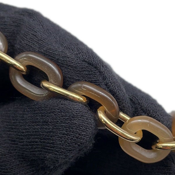 エルメス ロングネックレス レジーユ バッファローホーン/メタル HERMES Wチェーン アクセサリー