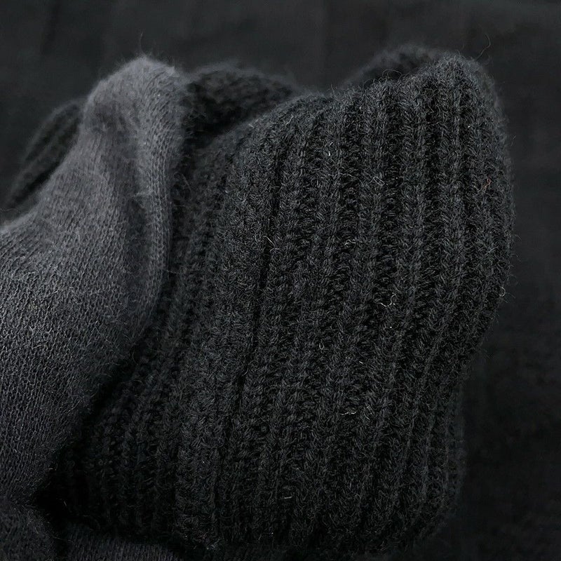 エルメス ニット ロングスリーブ Hモチーフ レディースサイズ34 HERMES アパレル トップス 黒