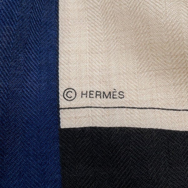 エルメス ストール トライアングル ジェアン ARCS EN CIEL HERMES カシミヤ シルク
