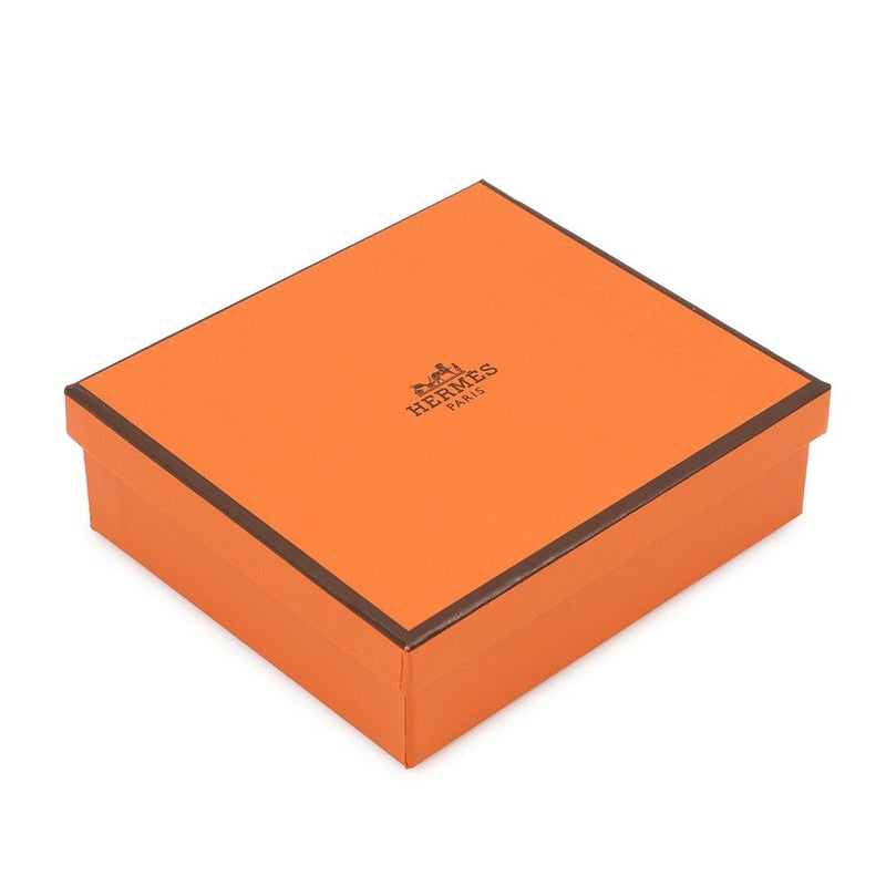 エルメス 三つ折り財布 ベアンコンビネ ブラック/シルバー金具 シェブルミゾル B刻印 HERMES 財布 黒