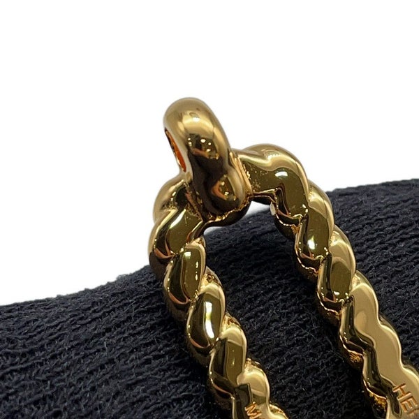 エルメス ブレスレット ルリ・ゴドロンヌ  ブラック/ゴールド金具 スイフト HERMES アクセサリー