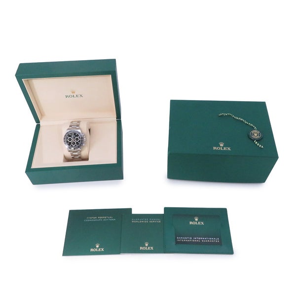 ロレックス コスモグラフ デイトナ ランダムシリアル ルーレット 126500LN ROLEX 腕時計 黒文字盤