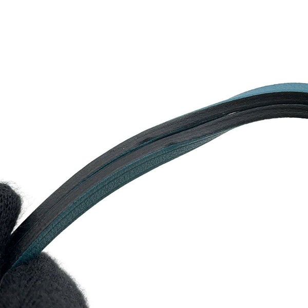 エルメス バッグチャーム ボリードシャーク ニューブルージーン/シルバー金具 スイフト W刻印