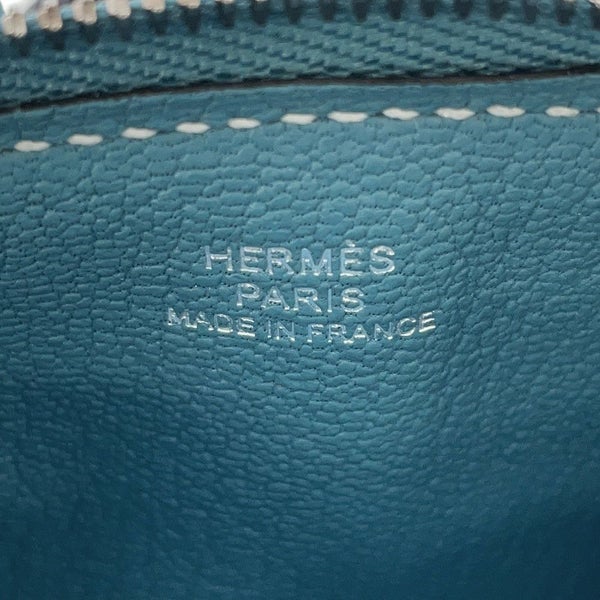 エルメス バッグチャーム ボリードシャーク ニューブルージーン/シルバー金具 スイフト W刻印