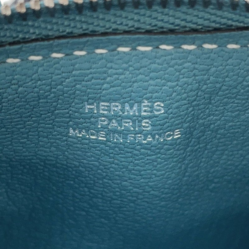 エルメス バッグチャーム ボリードシャーク ニューブルージーン/シルバー金具 スイフト W刻印