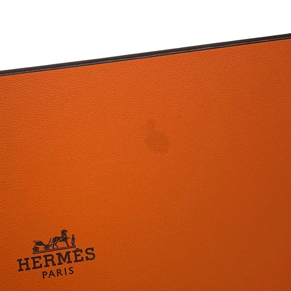 エルメス バッグチャーム ロデオPM ロベオ ロック ブラック/シルバー金具 ラムスキン K刻印 黒