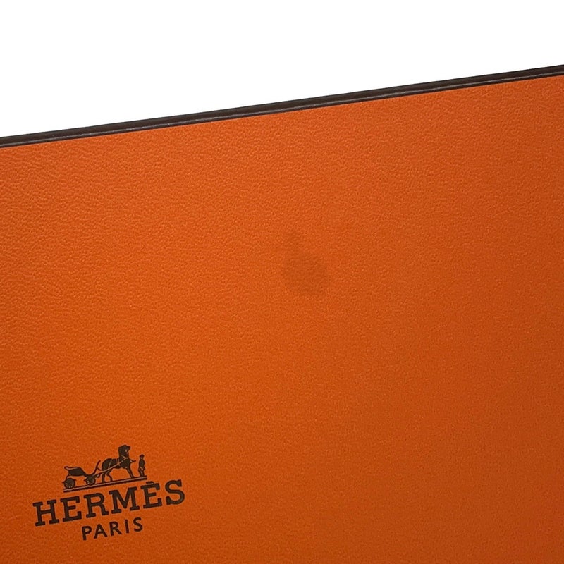 エルメス バッグチャーム ロデオPM ロベオ ロック ブラック/シルバー金具 ラムスキン K刻印 黒