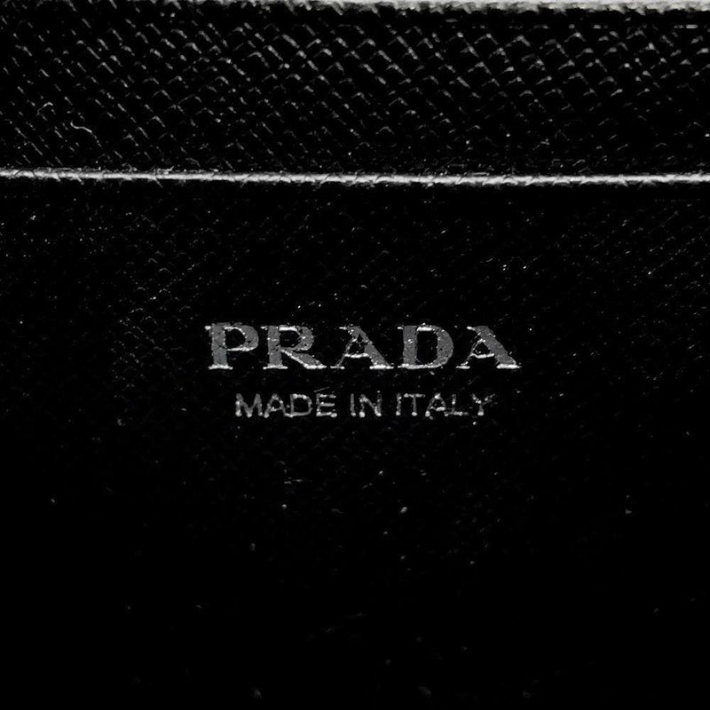 プラダ ショルダーバッグ サフィアーノ 1DH010 PRADA バッグ ウォレット 財布 黒