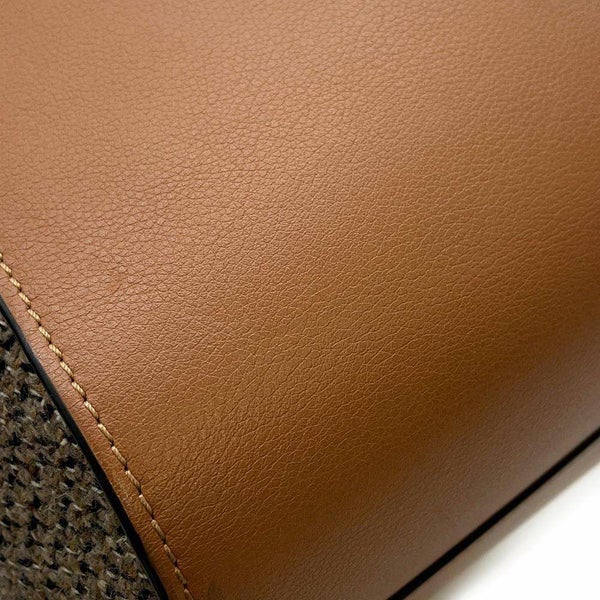 ロエベ ハンドバッグ ハンモック スモール ツイード レザー 309.62.S35 LOEWE 2wayショルダー 黒