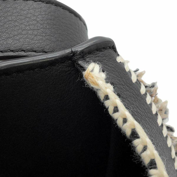 ロエベ ハンドバッグ ハンモック スモール ツイード レザー 309.62.S35 LOEWE 2wayショルダー 黒