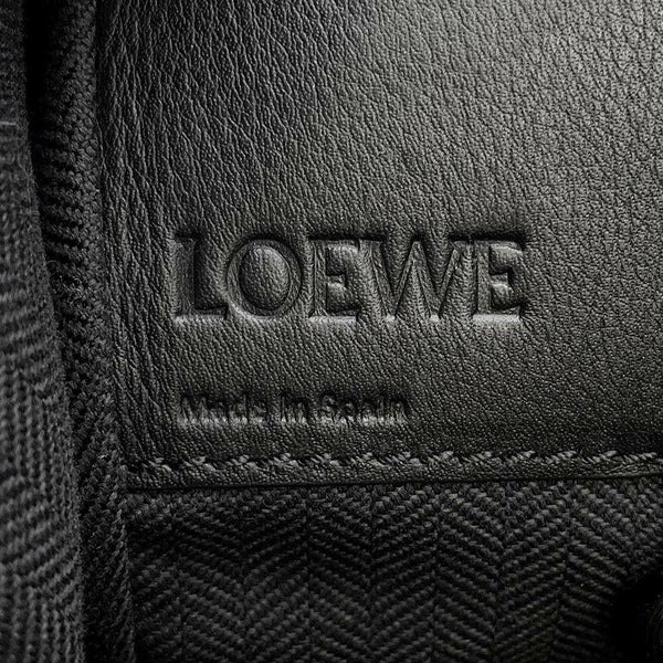 ロエベ ハンドバッグ ハンモック スモール ツイード レザー 309.62.S35 LOEWE 2wayショルダー 黒