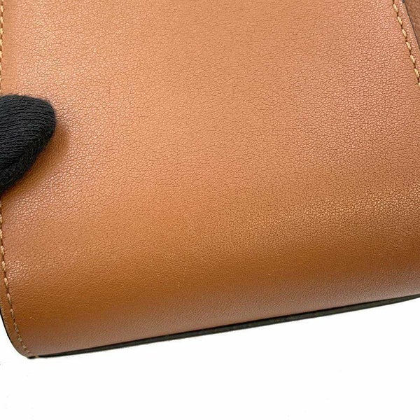 ロエベ ハンドバッグ ハンモック ドローストリング ミニ カーフレザー A538V07X15 2wayショルダーバッグ ブラウン