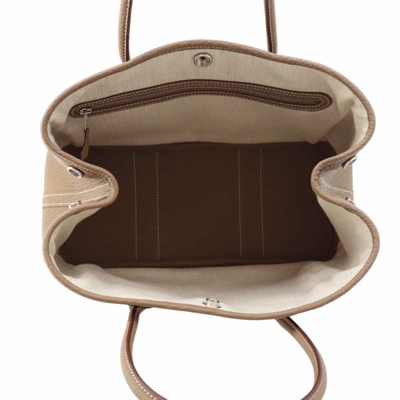 エルメス トートバッグ ガーデンパーティTPM エトゥープ/シルバー金具 ネゴンダ W刻印