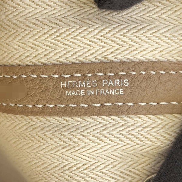 エルメス トートバッグ ガーデンパーティTPM エトゥープ/シルバー金具 ネゴンダ W刻印