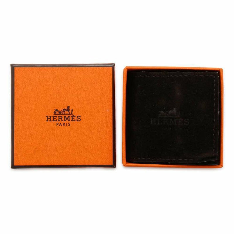 エルメス ピアス ミニ・ポップアッシュ ホワイト/シルバー金具 Hモチーフ HERMES Pop H ポップH 白