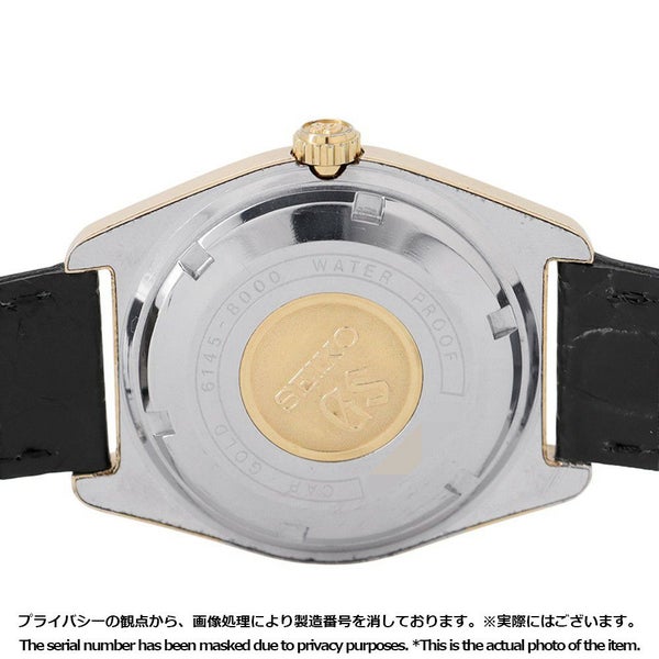 セイコー グランドセイコー デイト 61GS ハイビート 6145-8000 SEIKO 腕時計 シルバー文字盤