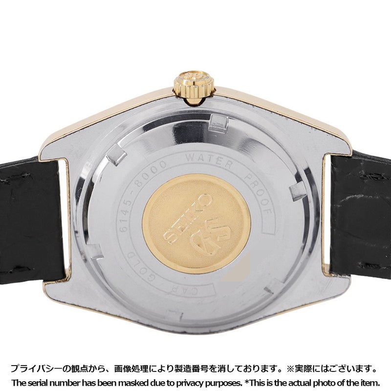 セイコー グランドセイコー デイト 61GS ハイビート 6145-8000 SEIKO 腕時計 シルバー文字盤