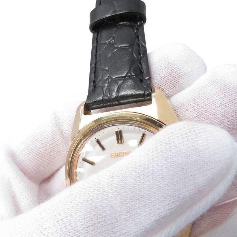 セイコー グランドセイコー デイト 61GS ハイビート 6145-8000 SEIKO 腕時計 シルバー文字盤