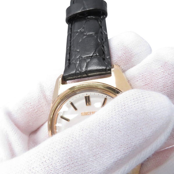 セイコー グランドセイコー デイト 61GS ハイビート 6145-8000 SEIKO 腕時計 シルバー文字盤