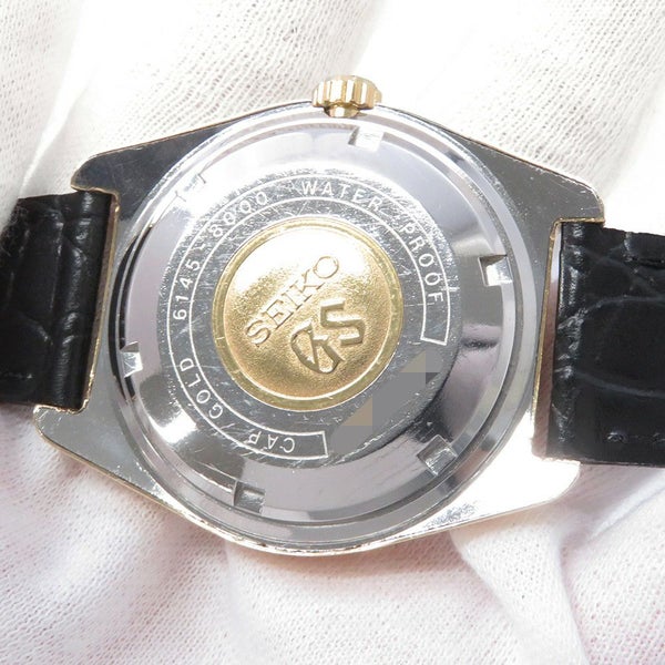 セイコー グランドセイコー デイト 61GS ハイビート 6145-8000 SEIKO 腕時計 シルバー文字盤