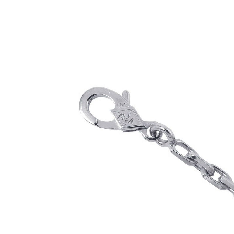 ヴァンクリーフ&アーペル ネックレス ヴィンテージ アルハンブラ ロングネックレス 20モチーフ カルセドニー K18WG VCARD80900