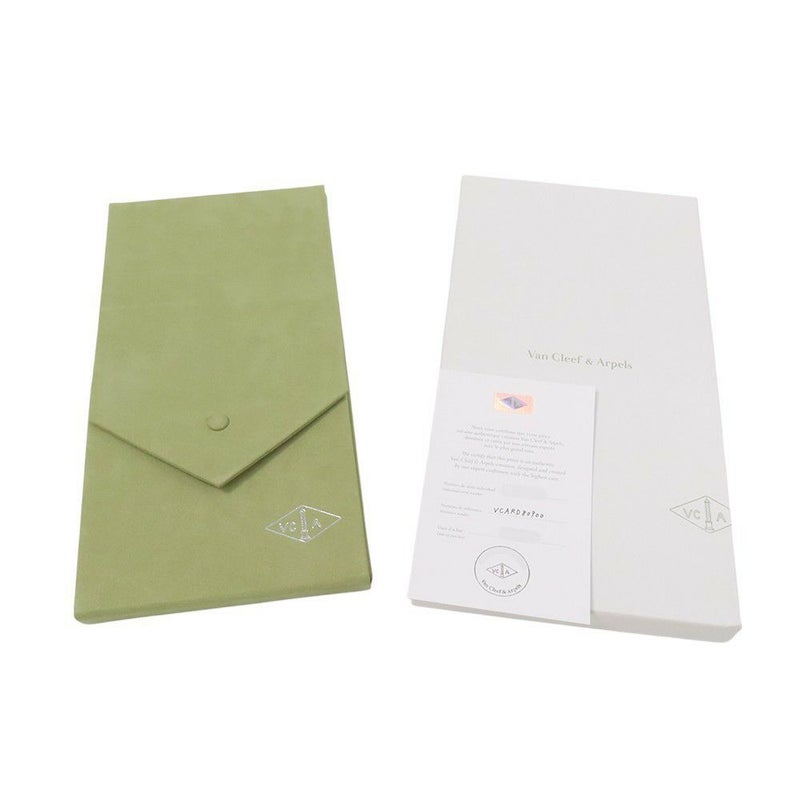 ヴァンクリーフ&アーペル ネックレス ヴィンテージ アルハンブラ ロングネックレス 20モチーフ カルセドニー K18WG VCARD80900