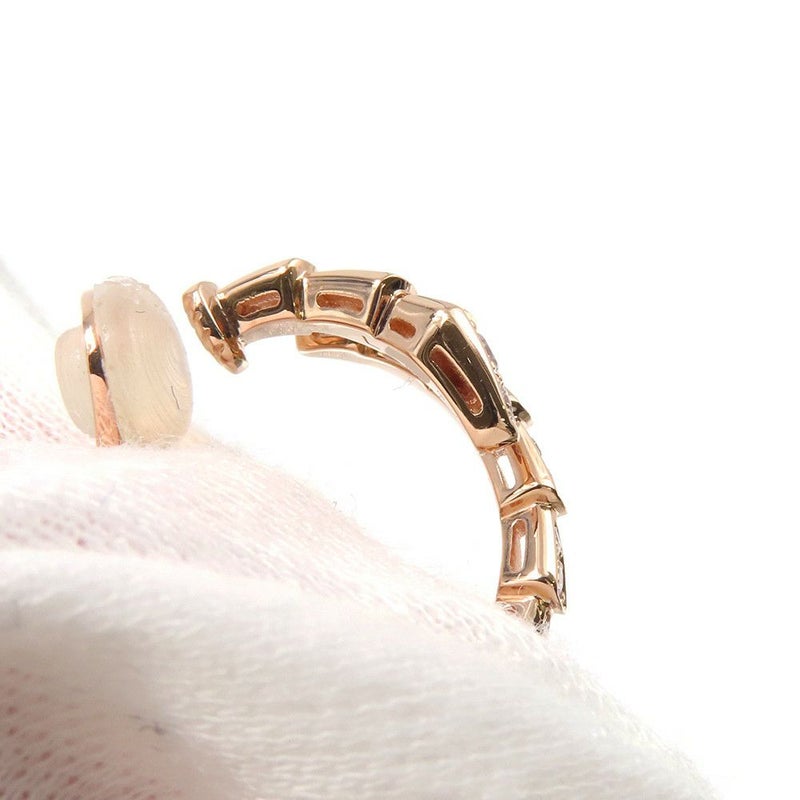 ブルガリ イヤリング セルペンティ ヴァイパー イヤリング ダイヤモンド 計0.75ct K18PGピンクゴールド 358361 BVLGARI