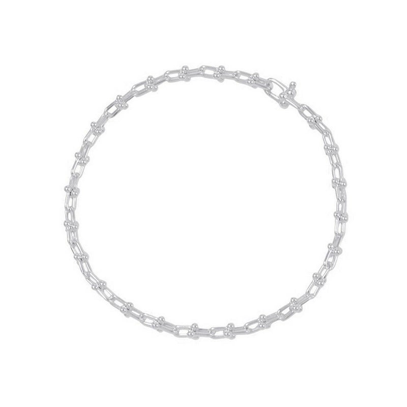 ティファニー ブレスレット ハードウェア マイクロ リンク サイズダブルエクストララージ SV925シルバー ジュエリー