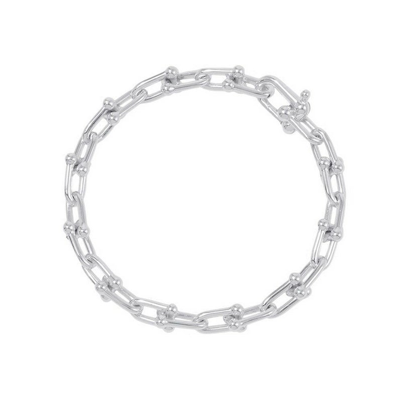 ティファニー ブレスレット ハードウェア スモール リンク サイズスモール SV925シルバー 60153084 ジュエリー