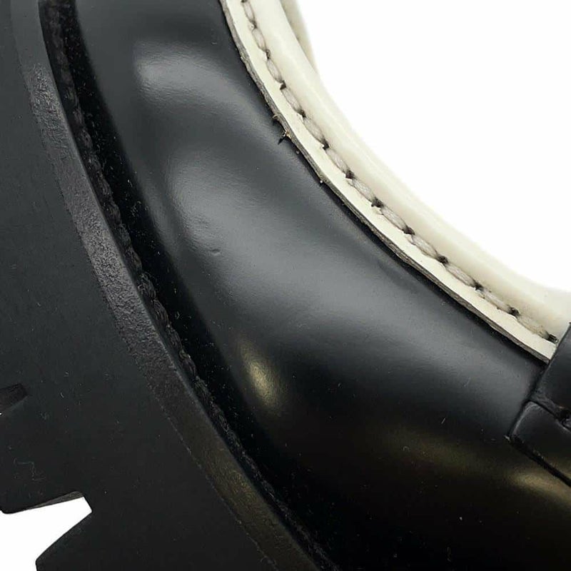 グッチ ローファー インターロッキングG付き レザー メンズサイズ9 1/2 752093 GUCCI 靴 黒