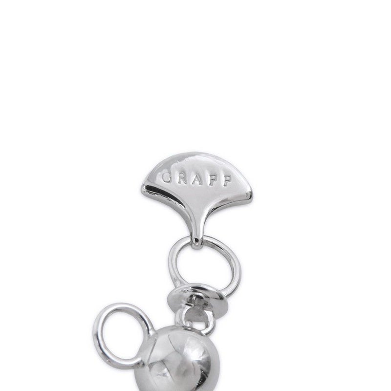 グラフ ネックレス アイコン ラウンド ダイヤモンド ペンダント ダイヤ 中石0.40ct K18WGホワイトゴールド GIA鑑定書付き