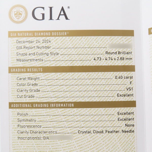 グラフ ネックレス アイコン ラウンド ダイヤモンド ペンダント ダイヤ 中石0.40ct K18WGホワイトゴールド GIA鑑定書付き