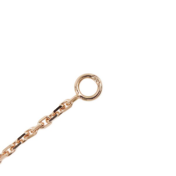 ヴァンクリ ネックレス ヴィンテージ アルハンブラ シルバーオブシディアン/ダイヤ 1P K18PG VCARP9T000 2023年ホリデー限定