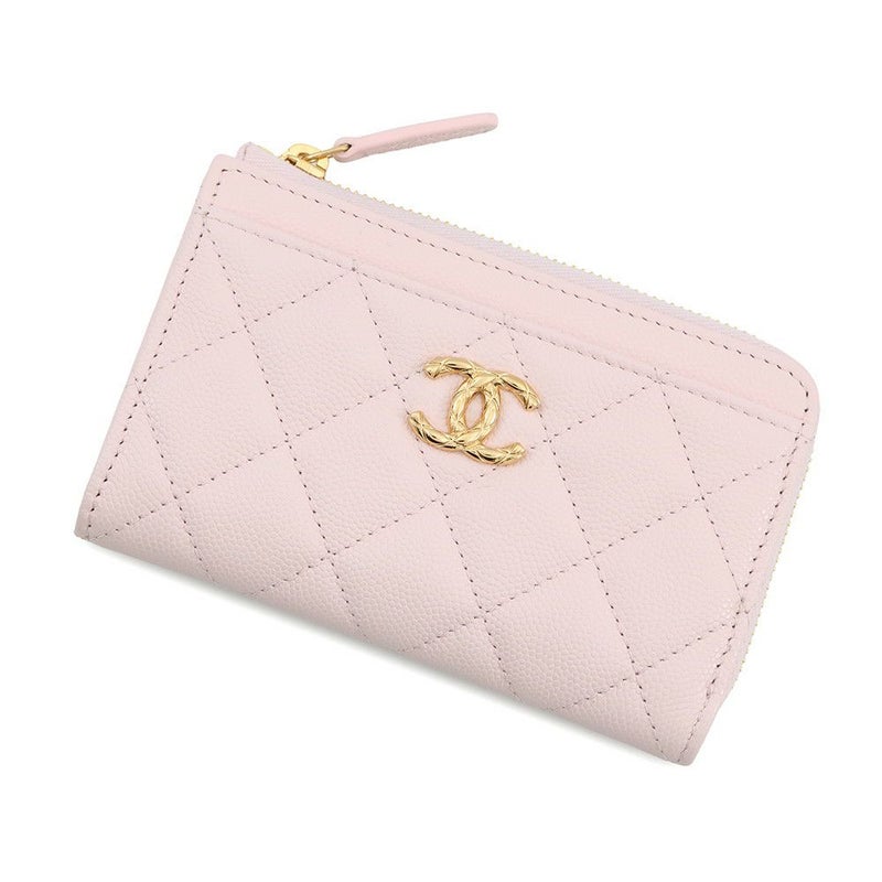 シャネル コインケース ココマーク マトラッセ フラグメントケース キャビアスキン AP5015 カードケース