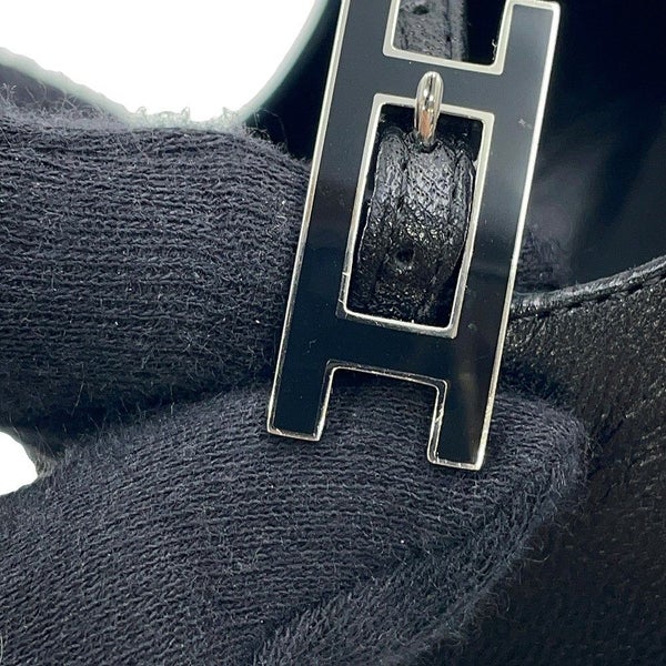 エルメス パンプス ジャッキー 50 レザー レディースサイズ36 1/2 HERMES 靴 黒 シェーヴル