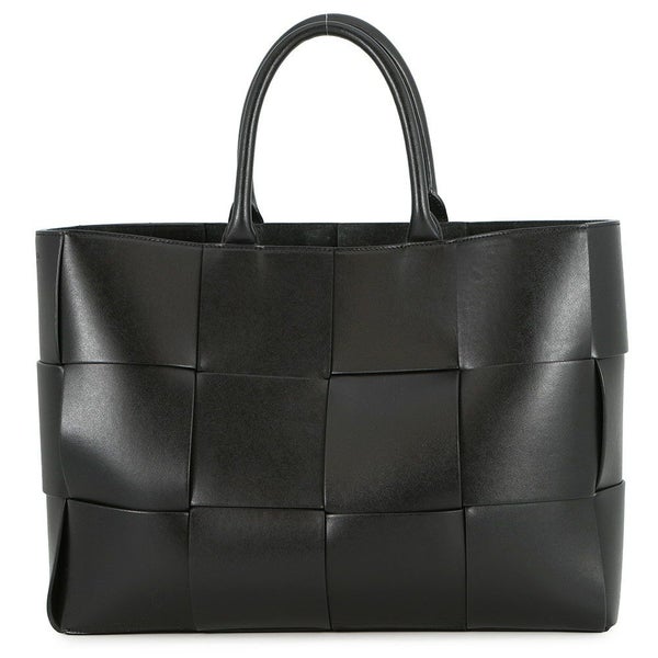 ボッテガヴェネタ トートバッグ マキシイントレチャート アルコトート 756682 BOTTEGA VENETA 黒