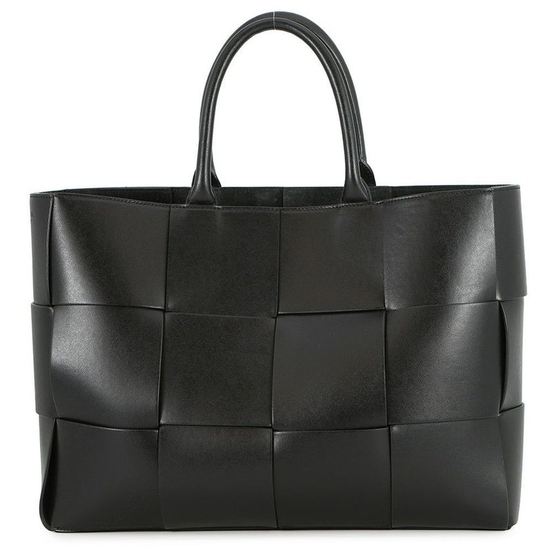 ボッテガヴェネタ トートバッグ マキシイントレチャート アルコトート 756682 BOTTEGA VENETA 黒